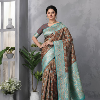 Majree Lady master soft silk brandy colour