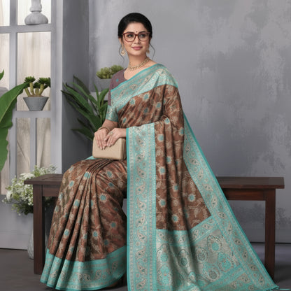 Majree Lady master soft silk brandy colour